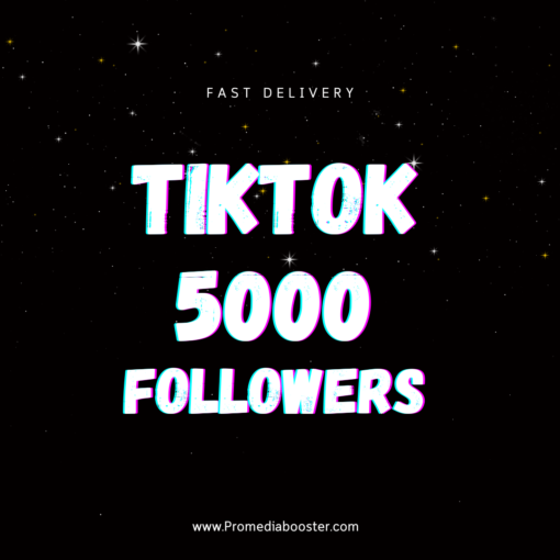 5000 Tiktok Followers Instant Delivery Lifetime Guarantee