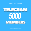 Buy Telegram Followers 5K Telegram Members Fast Delivery