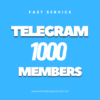 Buy Telegram 1000 Members Free 500 Bonus Members Fast Service