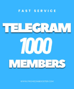 Buy Telegram 1000 Members Free 500 Bonus Members Fast Service